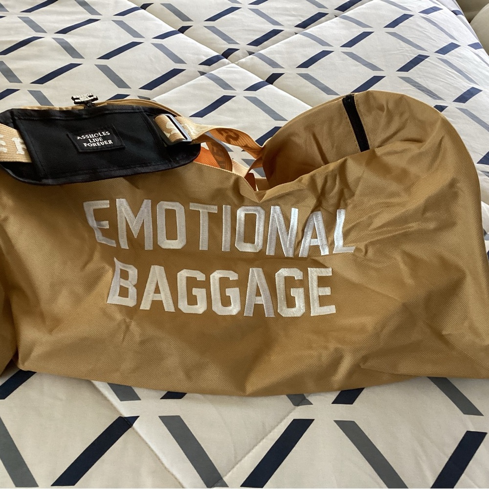 Emotional Baggage Tan Men's Bag